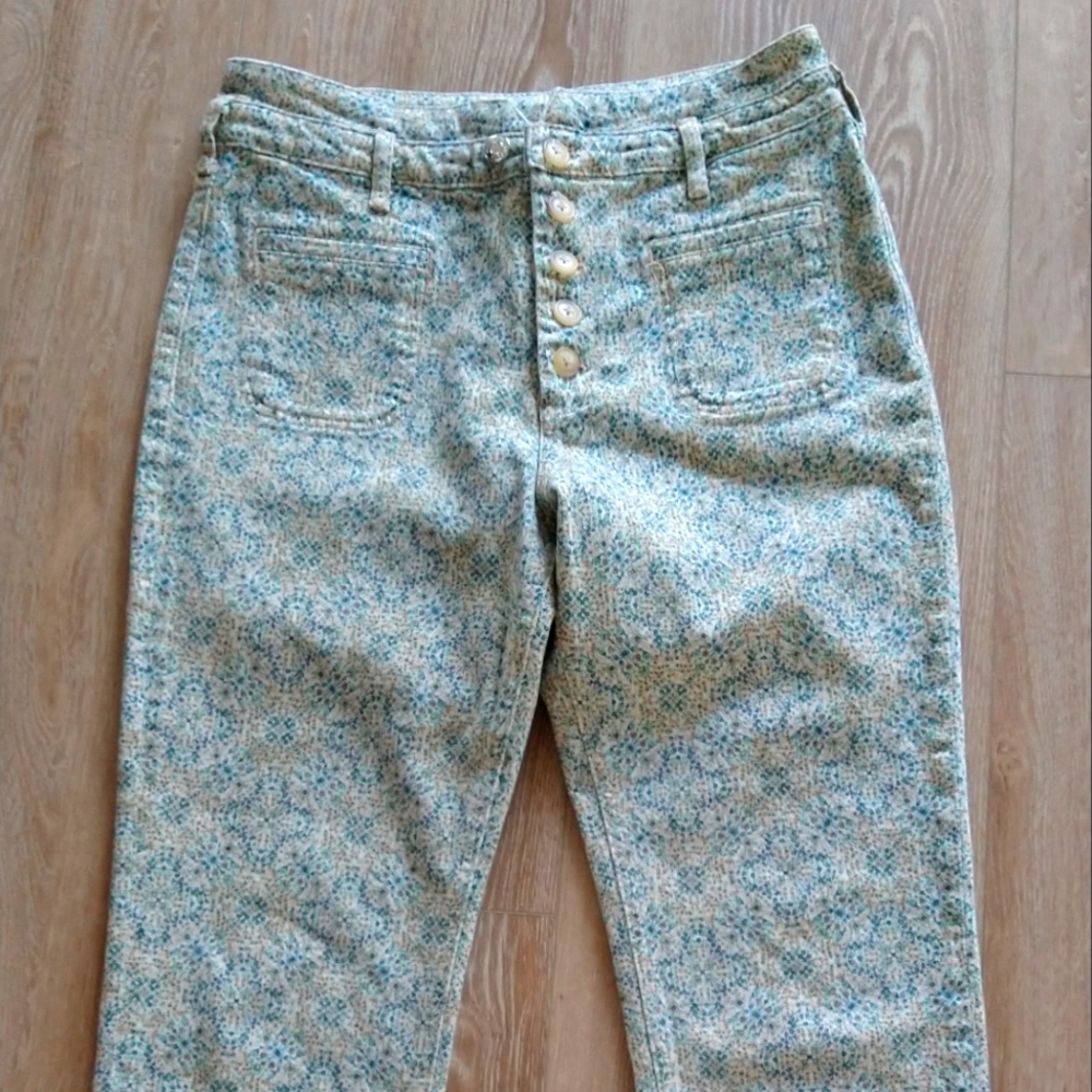 Pants paisley print